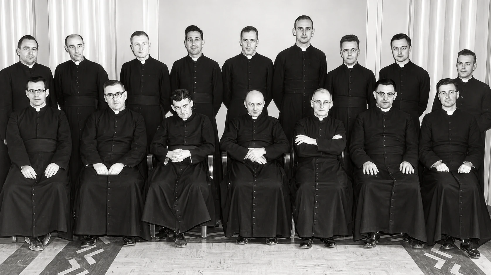 Communauté des pères en 1956-1957