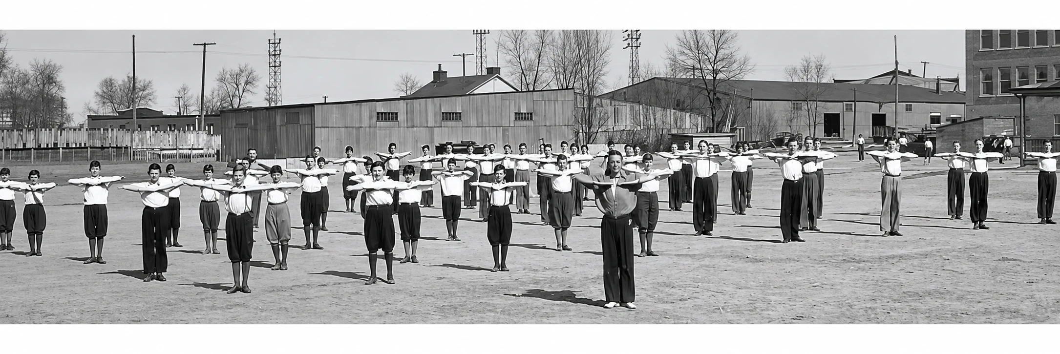 Gymnastique en 1950