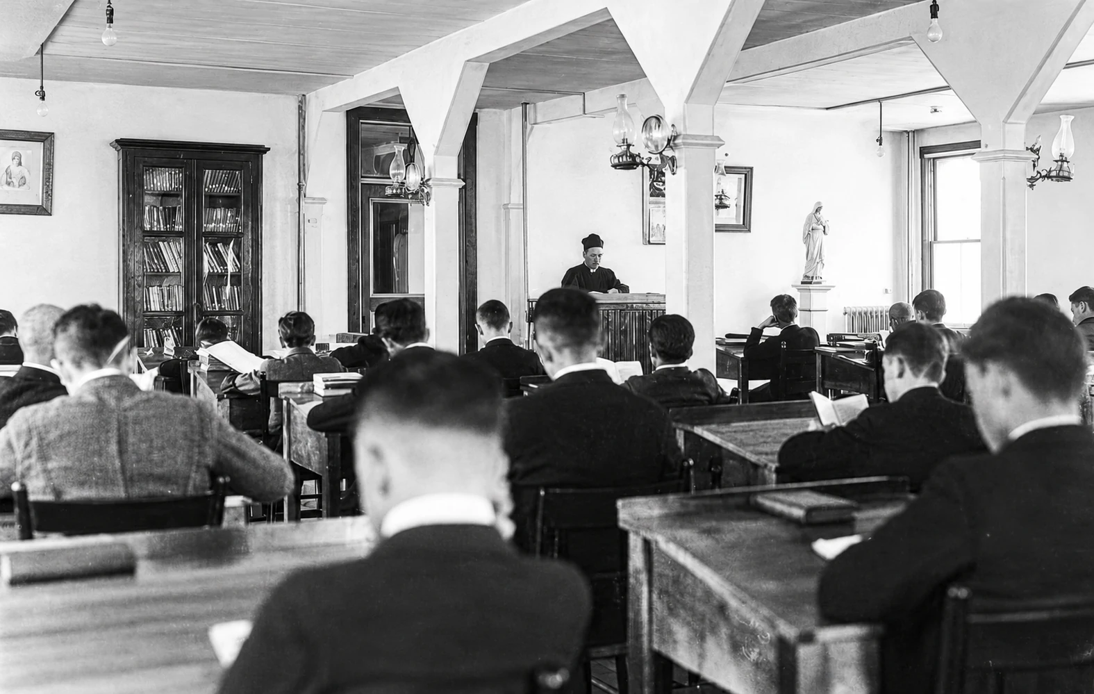 Study room, 1923