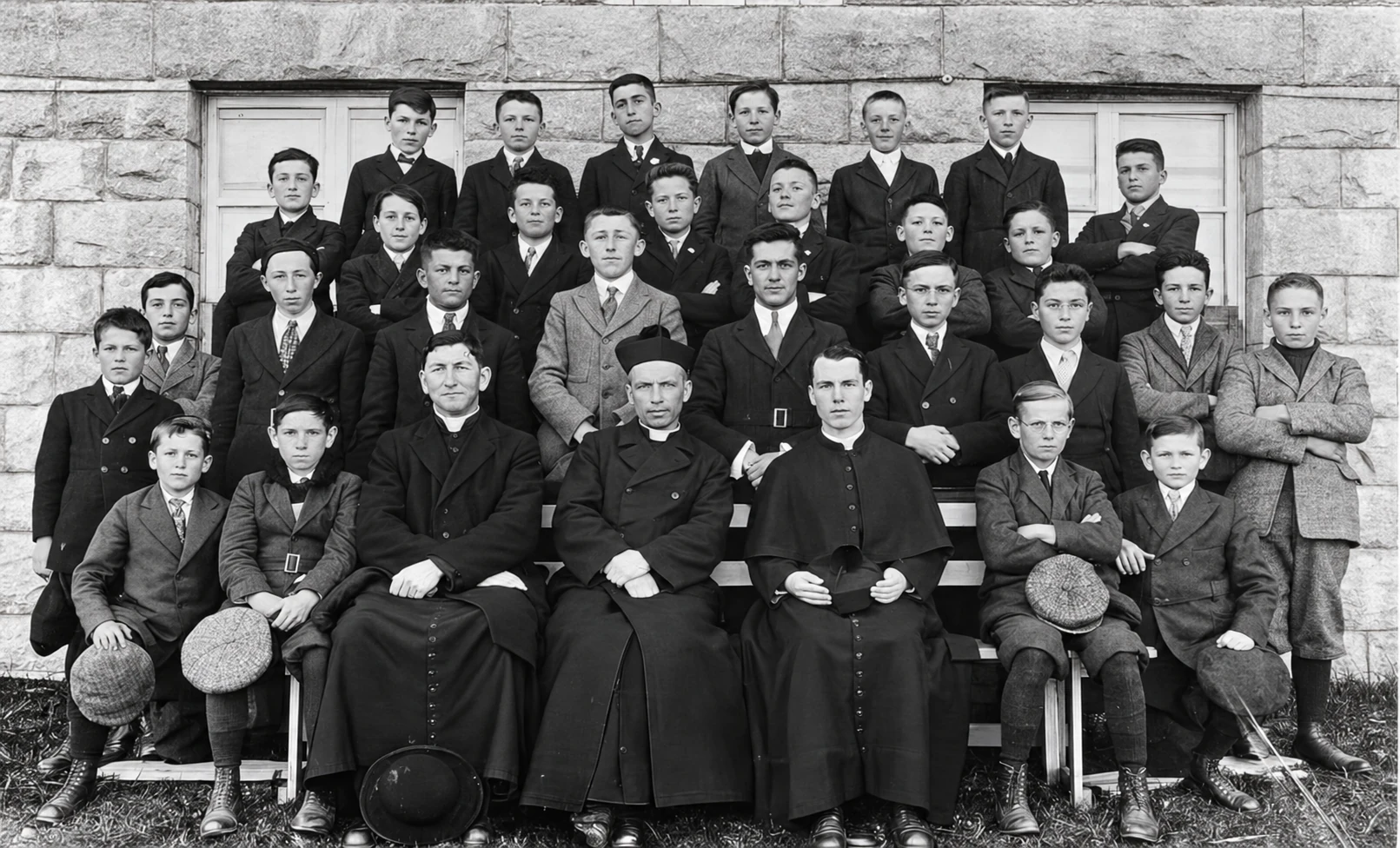 Fathers Proulx, Lefer, and La Motte, 1921–1922