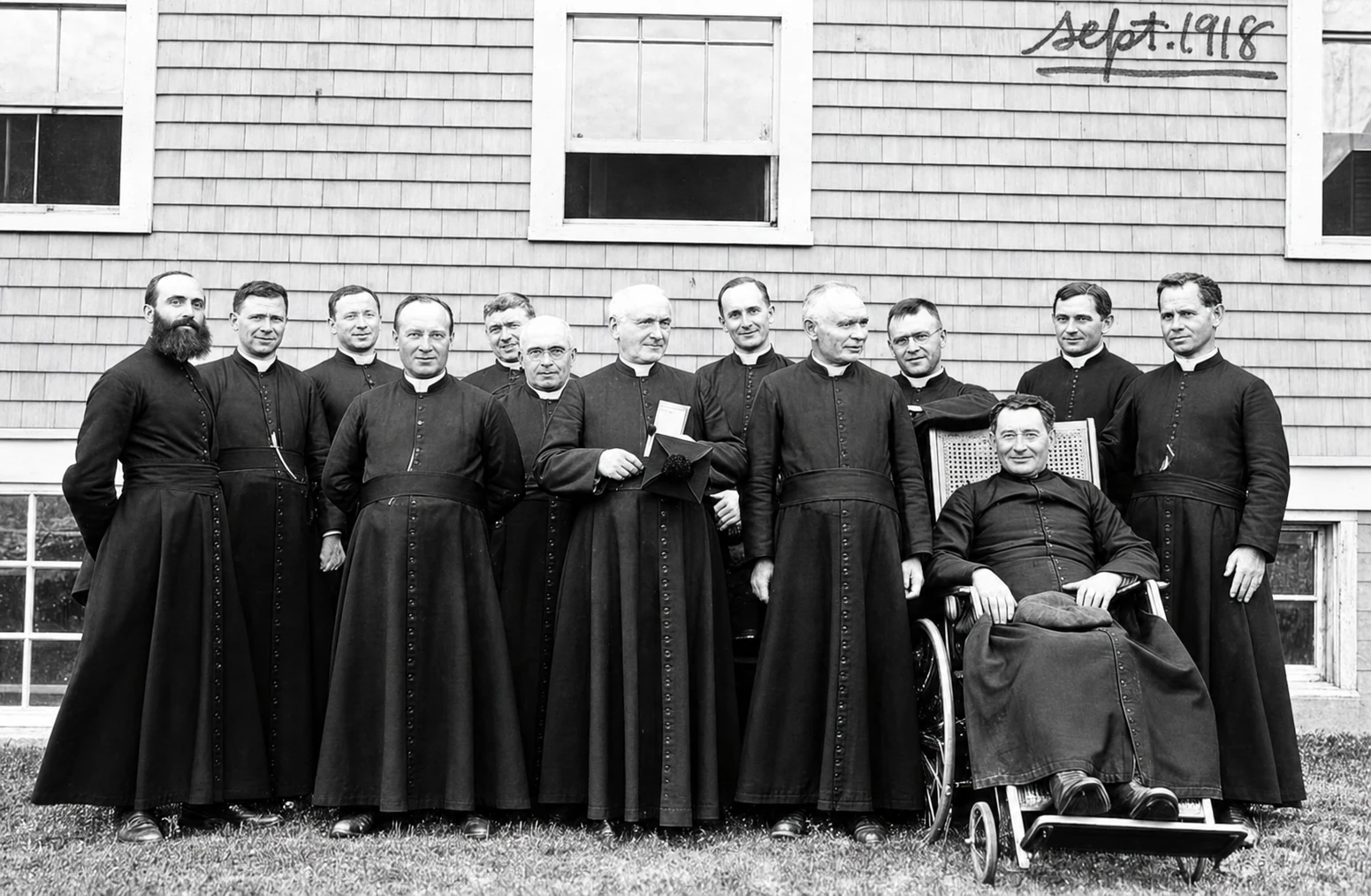 The Fathers on retreat, 1918