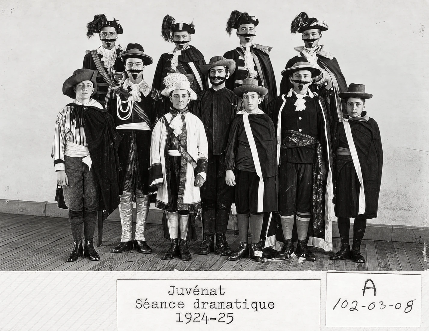 Drama performance, 1924