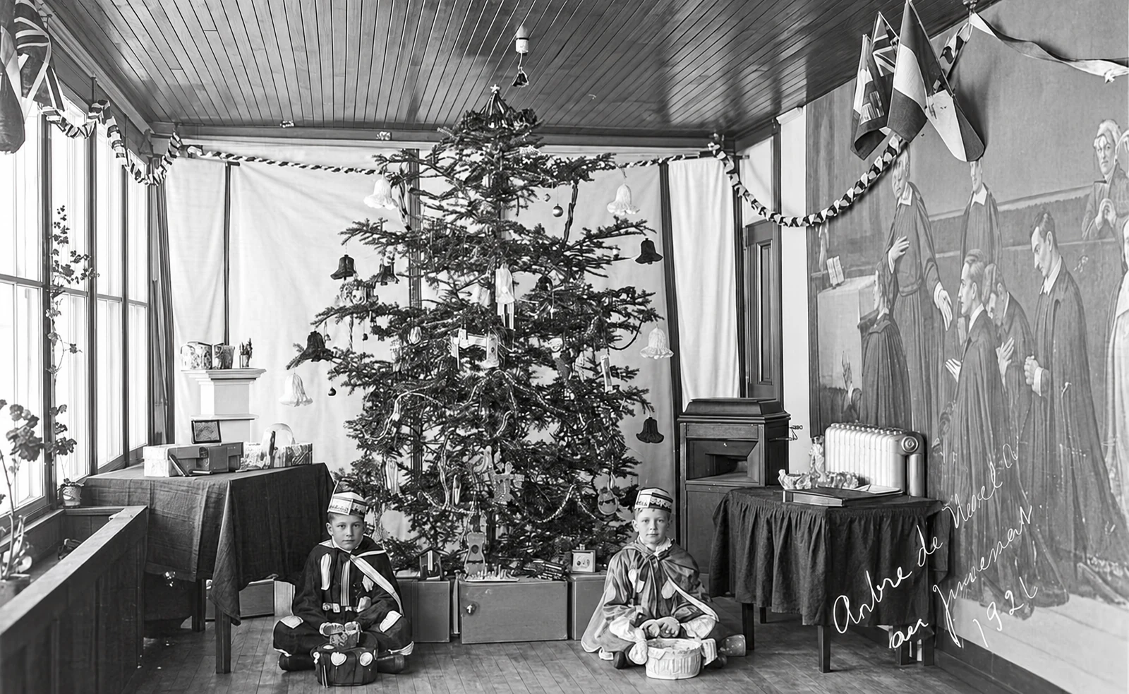 Christmas and students, 1926