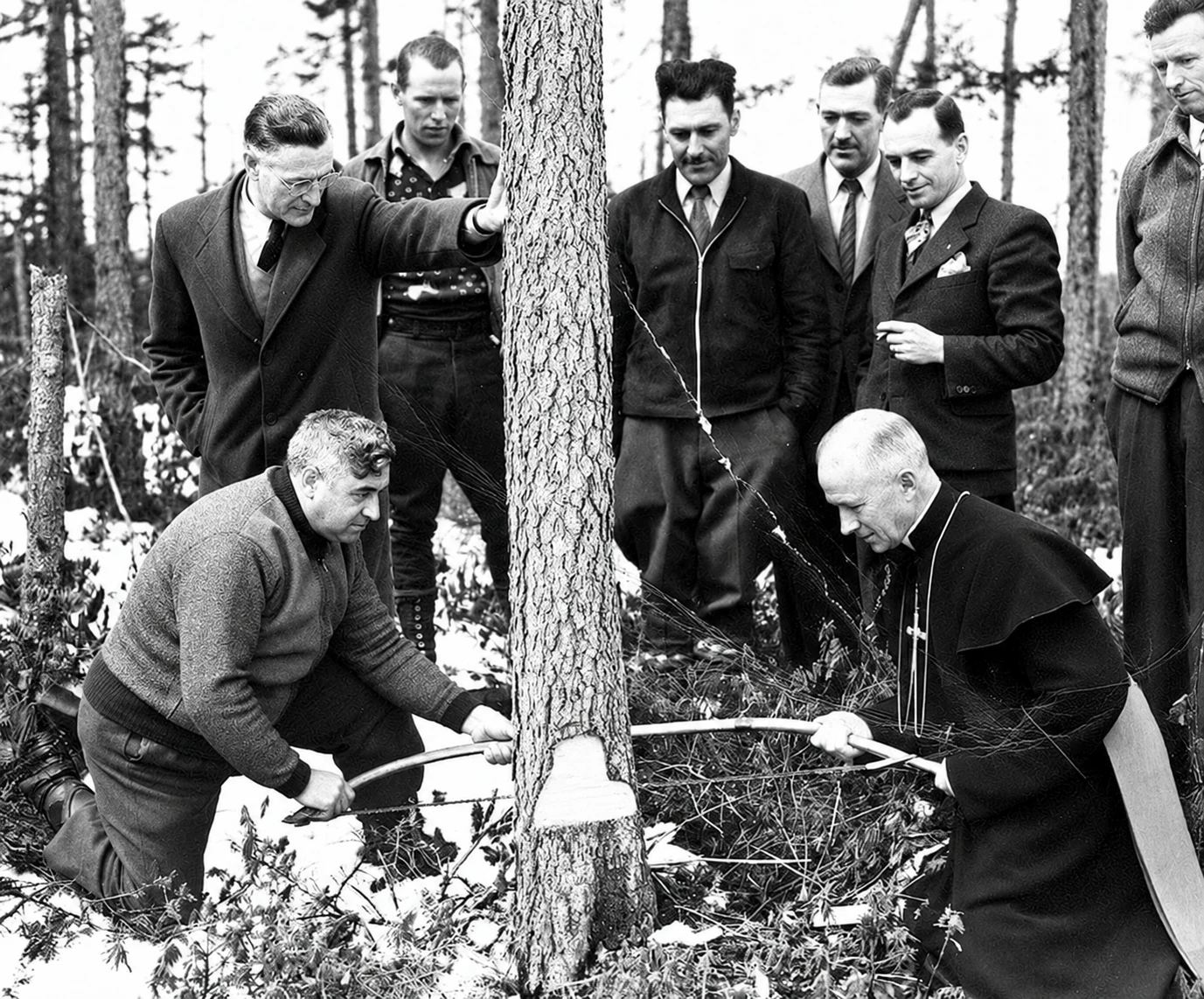 Mgr Labrie on the North Shore