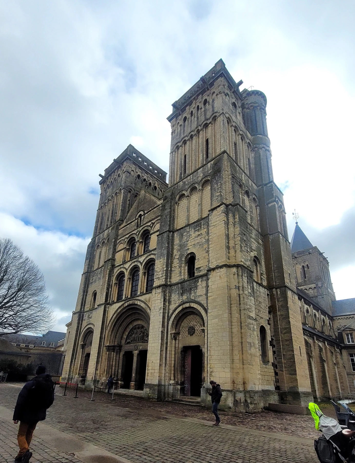 The abbey church of the Holy Trinity at the Abbaye aux Dames in Caen