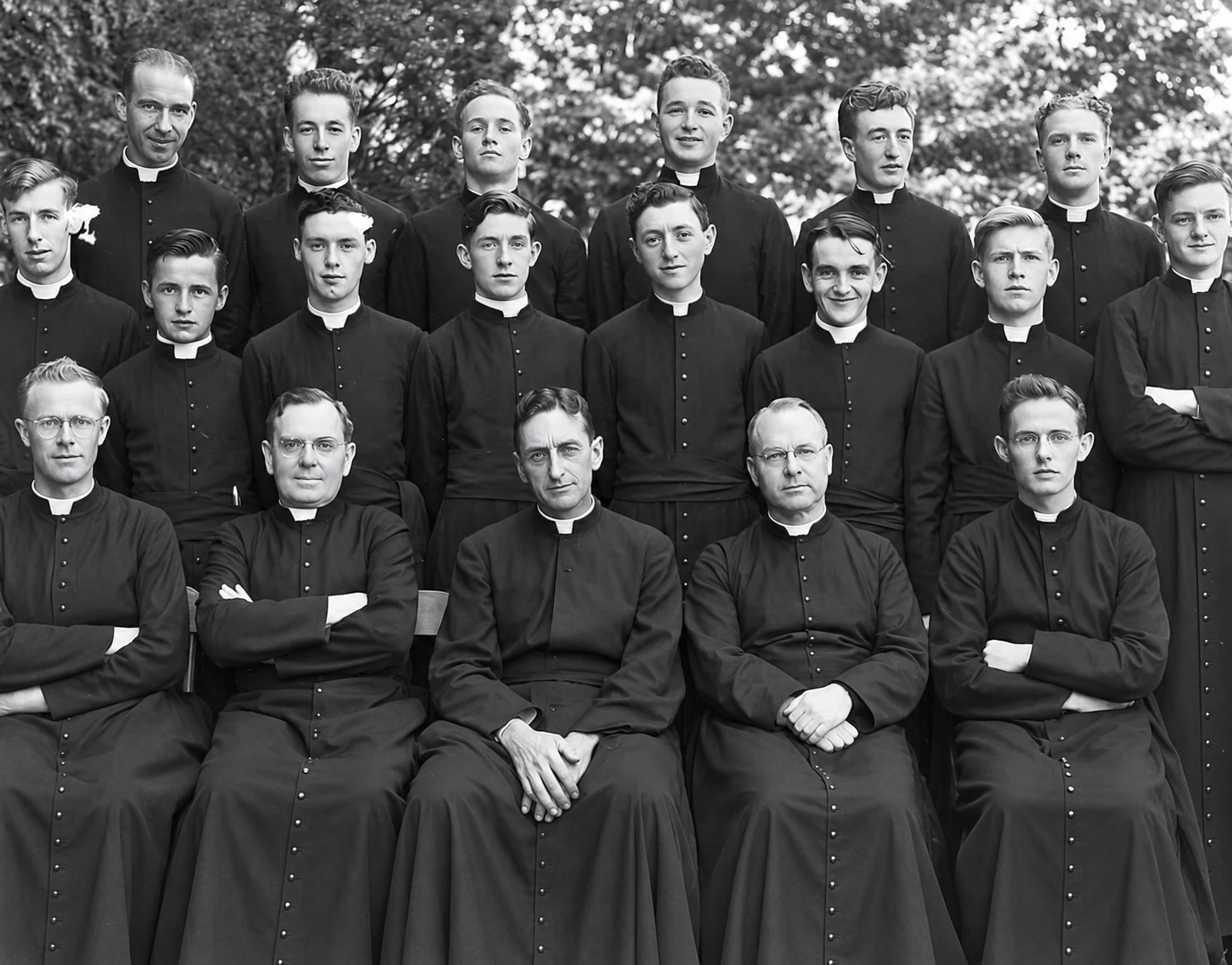 Group of seminarians, 1947